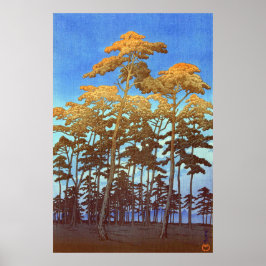 Hikawa Park i Omiya Kawase Hasui 1930 Poster