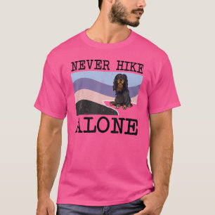 Hike Ensam English Leksak Spain Hund Hiking T Shirt