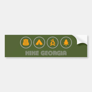 Hike Georgia Bildekal