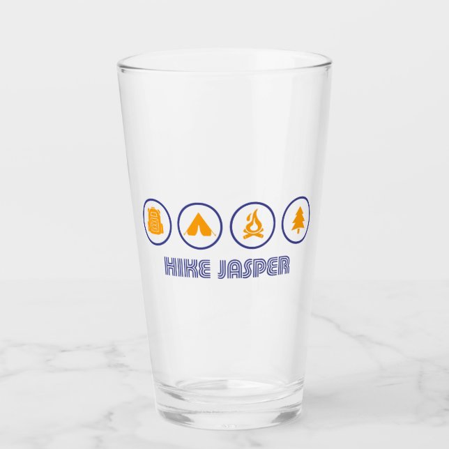 Hike Jasper nationalpark Glaskopp (Framsida)