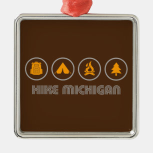 Hike Michigan Julgransprydnad Metall