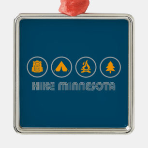 Hike Minnesota Julgransprydnad Metall