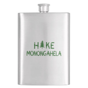 Hike Monongahela Väster Virginia Träd Fickplunta