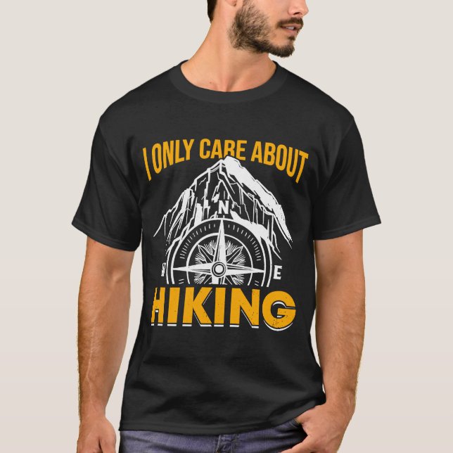 Hike Mountain Hiker 1 T Shirt (Framsida)