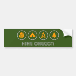 Hike Oregon Bildekal