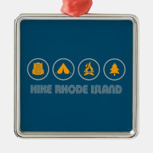 Hike Rhode island Julgransprydnad Metall