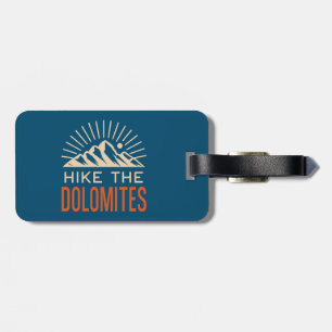 Hike the Dolomites Italien Sunburst Bagagebricka