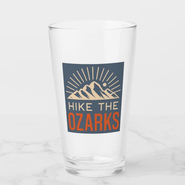 Hike the Ozarks Sunburst Glaskopp (Framsida)