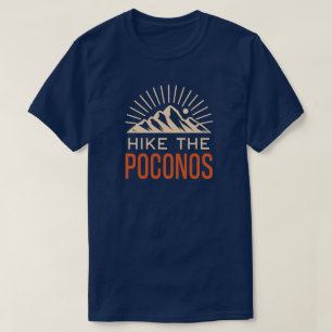 Hike the Poconos Sunburst T Shirt