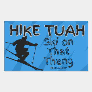 Hike Tuah Sticker Rektangulärt Klistermärke