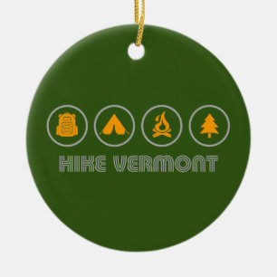 Hike Vermont Julgransprydnad Keramik