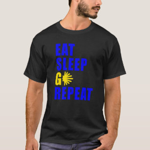 HIKE WALK CAMINO DE SANTIAGO DE COMPOSTELA JAMES W T SHIRT