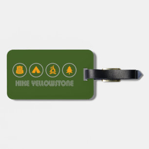 Hike Yellowstone Bagagebricka