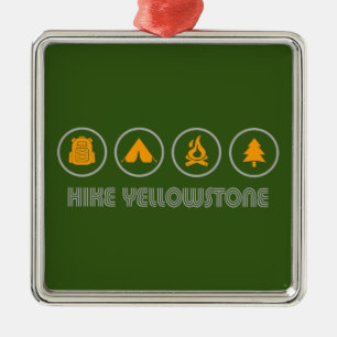Hike Yellowstone Julgransprydnad Metall