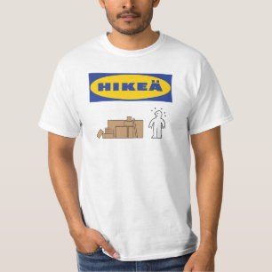 Hikeä logotyp tee shirt