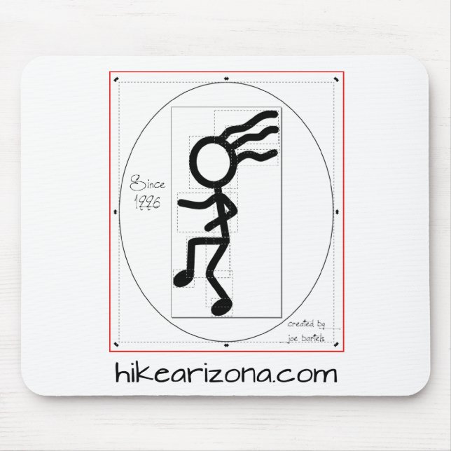 HikeArizona.COM - Efter Mousepad 1996 Musmatta (Framsidan)