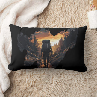 Hiker Äventyr Lumbar-fyllning - naturutforskaren Lumbarkudde