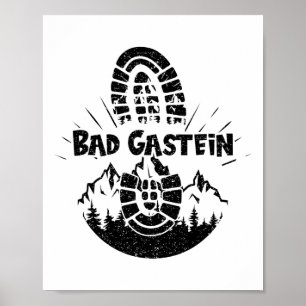 Hiker Bad Gastein Sheimerburger Land Österrike Vac Poster