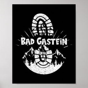 Hiker Bad Gastein Sheimerburger Land Österrike Vac Poster