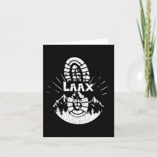 Hiker Laax Schweiz Hiking Vacation Kort