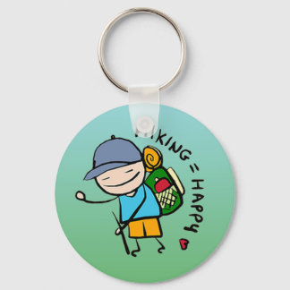 Hiker-nyckelkedja Nyckelring