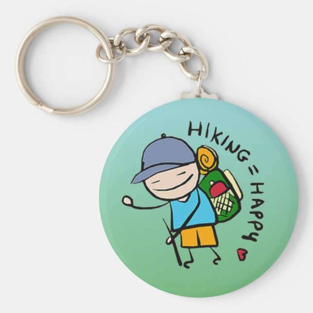 Hiker-nyckelkedja Nyckelring (Framsidan)