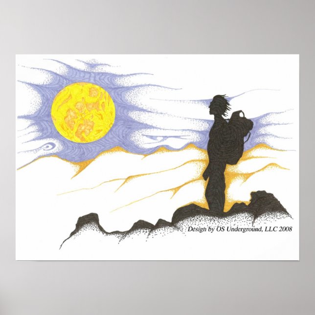 Hiker Poster (Framsidan)