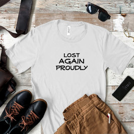 Hikerkampshumor svart t shirt