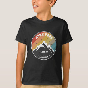 Hiking Ajax Peak Colorado T Shirt