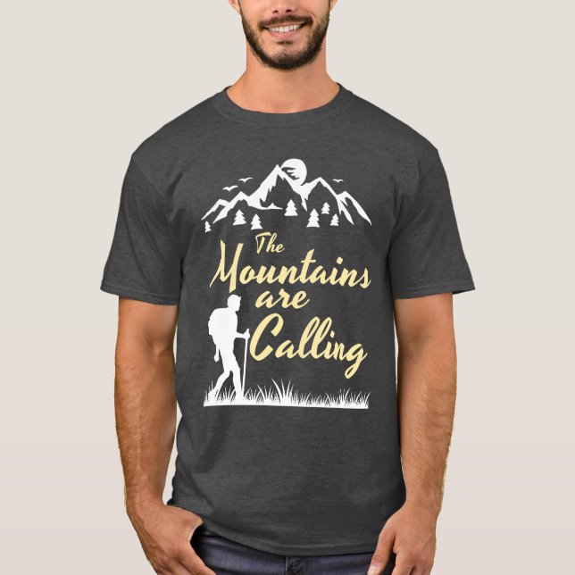 HIKING Bergen ringer T Shirt (Framsida)