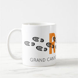 Hiking Boots R2R Grand Canyon Travel Souvenir Kaffemugg