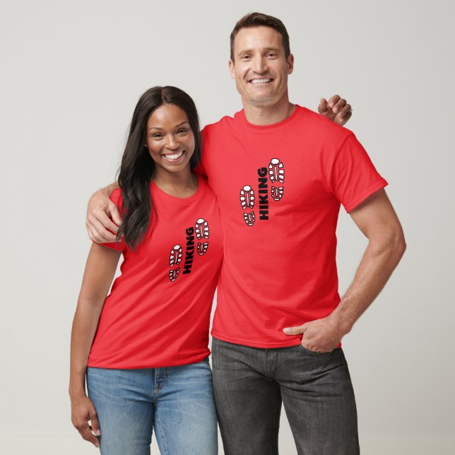 Hiking Boots T Shirt (Unisex)