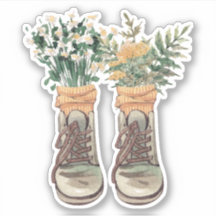 Hiking Boots & Wildblommor