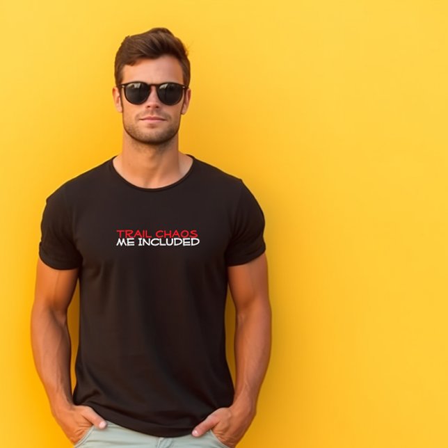 Hiking camping trekking humor white T-Shirt (Skapare uppladdad)