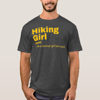 Hiking Girl Hiking T Shirt
