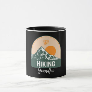 Hiking Grandpa Mugg