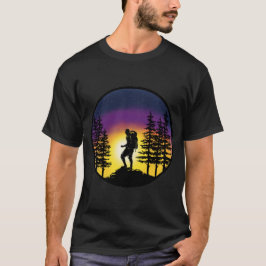 Hiking Graphic Tees for Women Nature Gräs Träd T Shirt