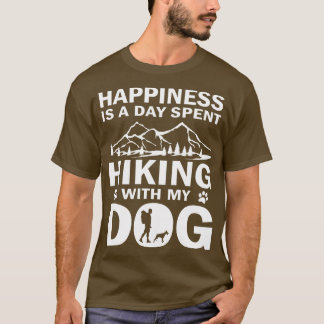 Hiking Hund älskare T Shirt
