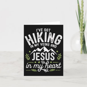Hiking Jesus Kristus Religion Christian Hiker Chri Kort