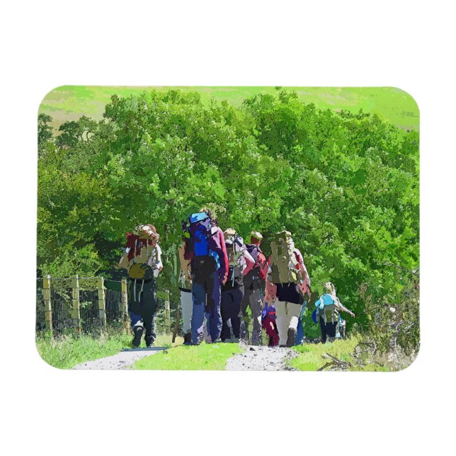 HIKING MAGNET (Horisontell)