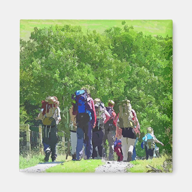 HIKING MAGNET (Framsidan)