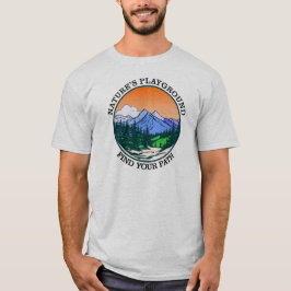 Hiking Natures Playgound T Shirt