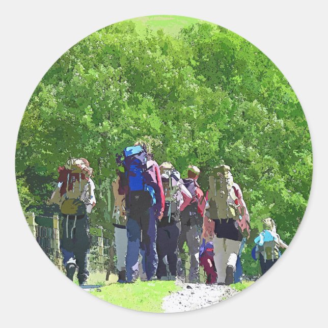 HIKING RUNT KLISTERMÄRKE (Framsida)