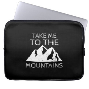 Hiking - ta mig till bergen Lusnye Hiking Laptop Fodral