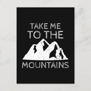 Hiking - ta mig till bergen Lusnye Hiking Vykort