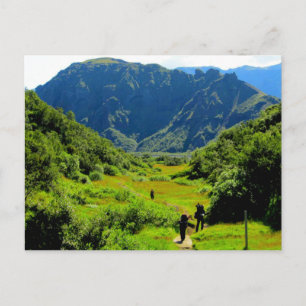 Hiking Thórmynk, vykort för Island