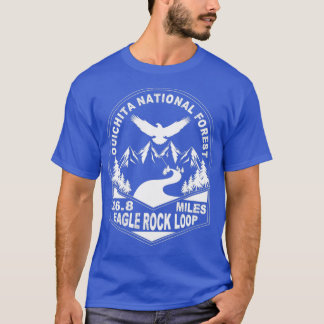 Hiking Trail Eagle Rock Loop Ouachita National For T Shirt