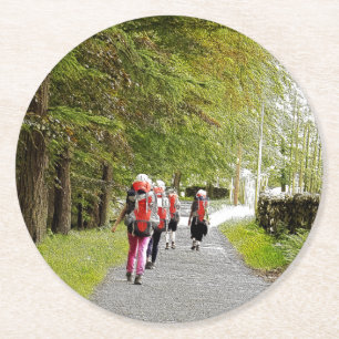 HIKING UNDERLÄGG PAPPER RUND