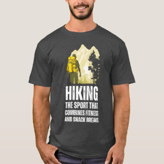 Hikinghe Sporthat Combines Fitness And Snack famil T Shirt