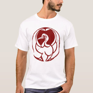 Hikosaburo Yakusha Mon - Tsura Crane Kabuki Mon T Shirt